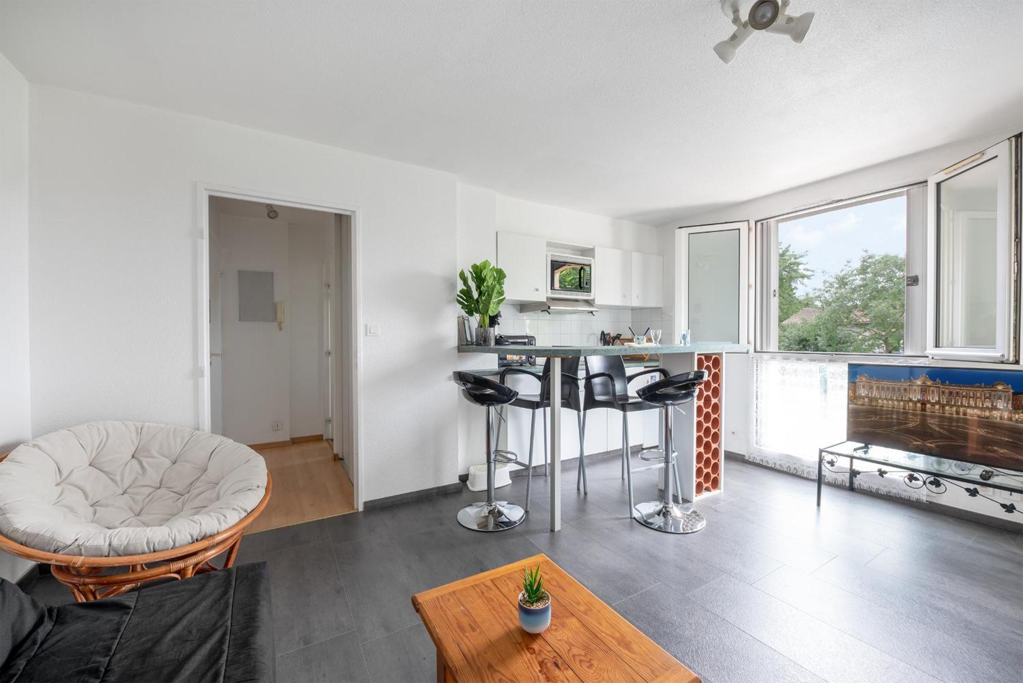 T2 Rangueil - Terrasse + 2 Parkings - 4 Personnes Lejlighed Toulouse Eksteriør billede